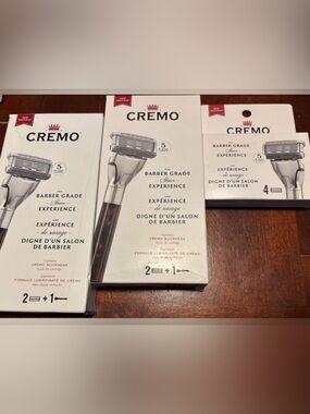 CREMO SET OF 3 BOXES.